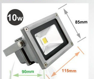 LED投光灯/泛光灯DC12v24V36V48v10W20w户外 船用灯蓄电池电瓶用