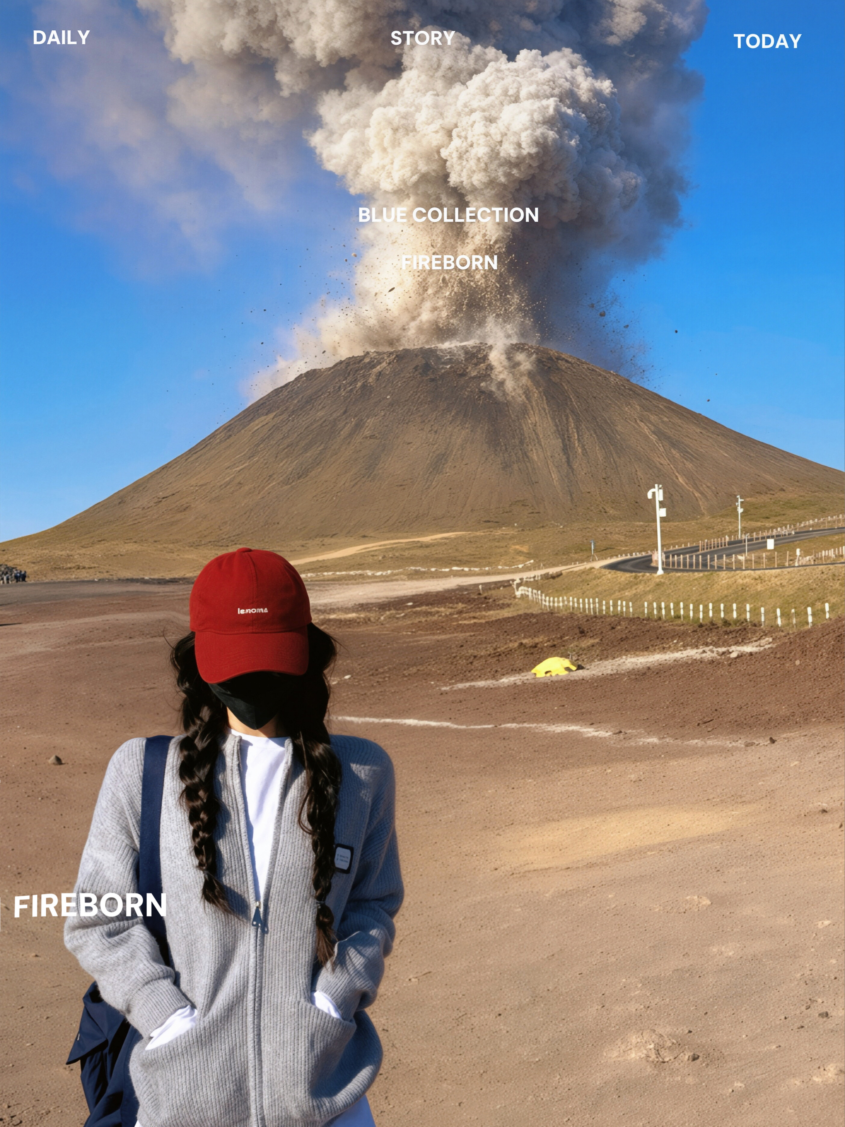 LISEYEN设计师原创 火山岩毛衣女2026秋季新款休闲针织开衫上衣