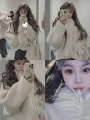 过年战衣 LISEYEN设计师款 大身全羊毛 整条貉子毛领…限量小批…