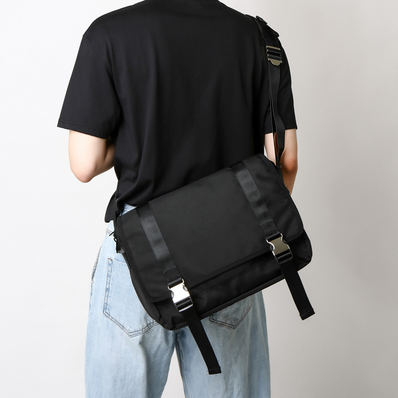 theaction斜挎包工装风邮差包