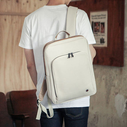 韩国EXIT休闲背包时尚青年男生双肩包学生书包防水笔记本电脑包