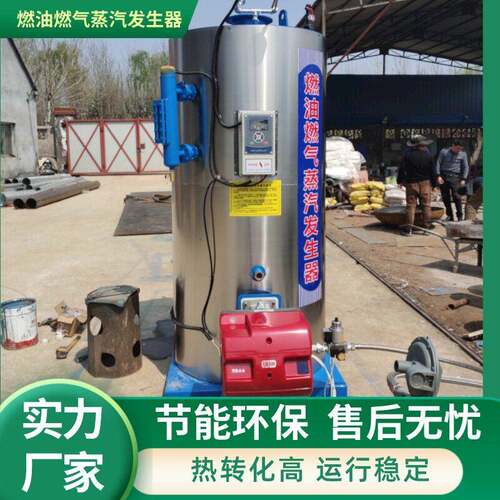 专业生产厂家定制立式燃油燃气蒸汽发生器 生产养殖用生物质锅炉