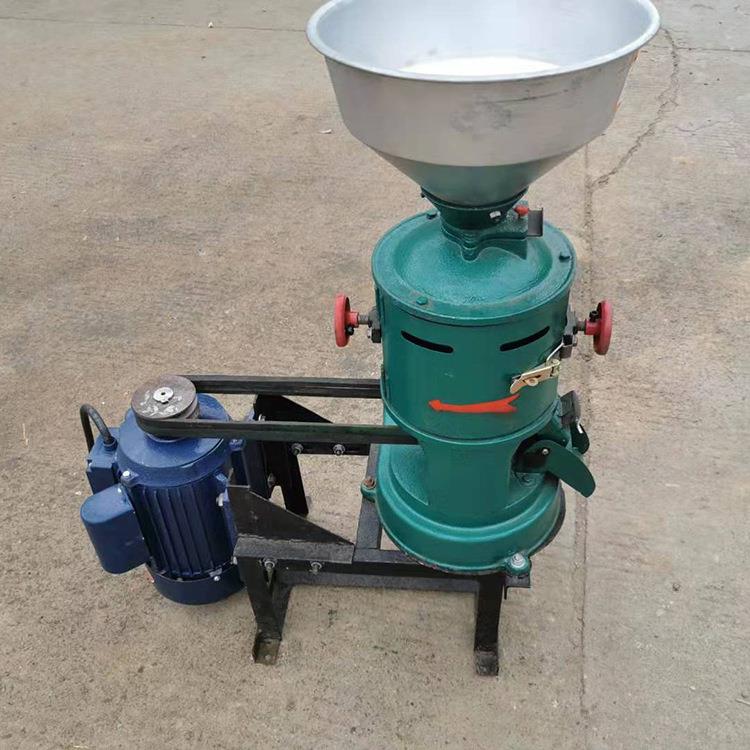 绿豆脱皮机玉米脱皮机新款藜麦脱皮机柴电两用黑眼豆脱壳机碾米机