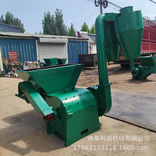 饲料粉碎机 大型养殖场玉米秸秆粉糠机 锤片式花生秧打粉机