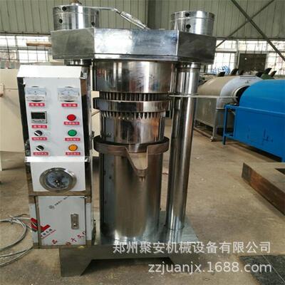 不锈钢液压榨油机 核桃亚麻籽商用压榨机 油茶籽菜籽榨油机