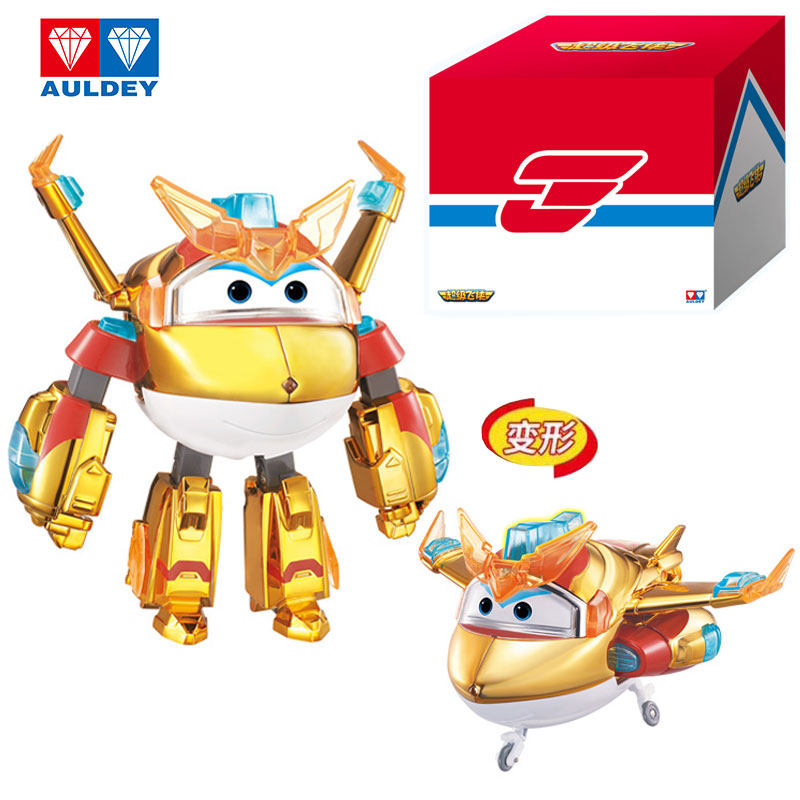 超级飞侠11超级装备愿望守护者金小子大号发声发光变形机器人玩具