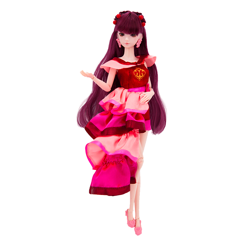 叶罗丽娃娃冰公主齐娜女孩玩具