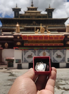 桑耶寺纯银宝印大士包邮吊坠