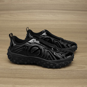 百搭休闲潮鞋 12.15 女套脚厚底增高运动鞋 法单黑色轮胎鞋