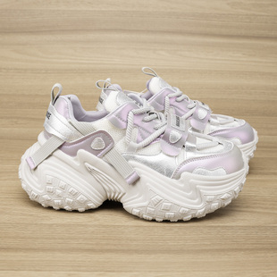 6.23 B.H 出口韩国百家厚底增高榴莲老爹鞋舒适防滑耐磨运动鞋