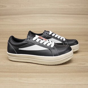 5.3 M.R新款美式ro板鞋男复古高街潮鞋百搭黑色小众低帮休闲鞋