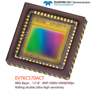 1.8高感光度2MP60帧工业相机机器视觉图像传感器 EV76C570ACTe2v1