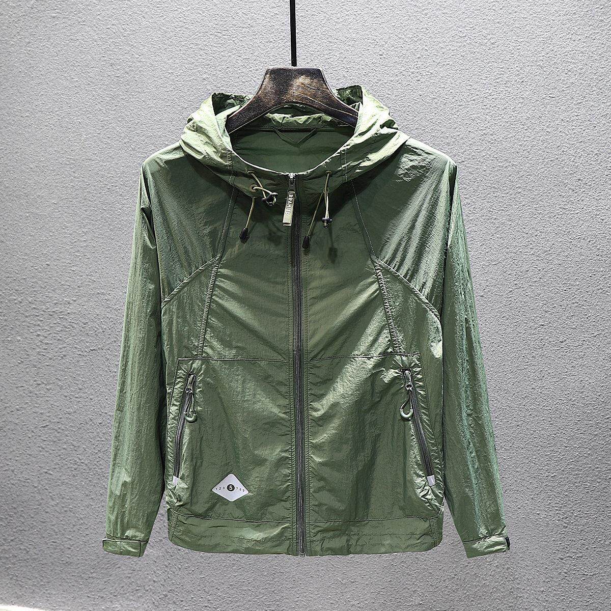 VIRRI CIAGA！高级感极简设计防晒衣夏季轻薄连帽冰丝速干冲锋衣