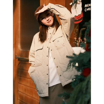 户外山系情侣款秋冬保暖棉衣