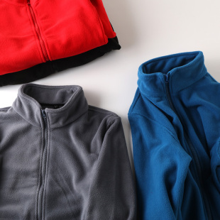 超值福利蓄热摇粒绒加倍温暖秋冬男时尚 立领抓绒衣夹克外套卫衣