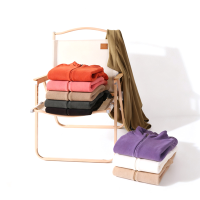 双面摇粒绒柔软舒适保暖夹克