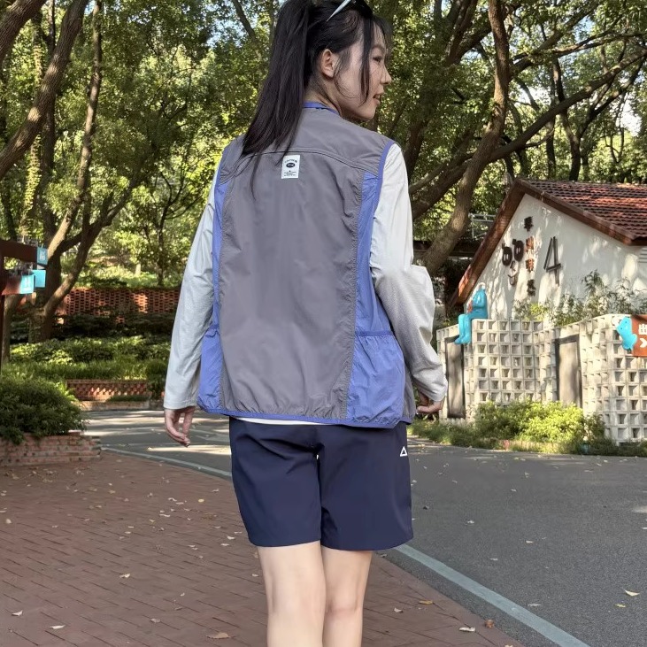 户外山系男女情侣款多口袋马甲