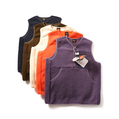 户外加绒保暖休闲马甲坎肩背心