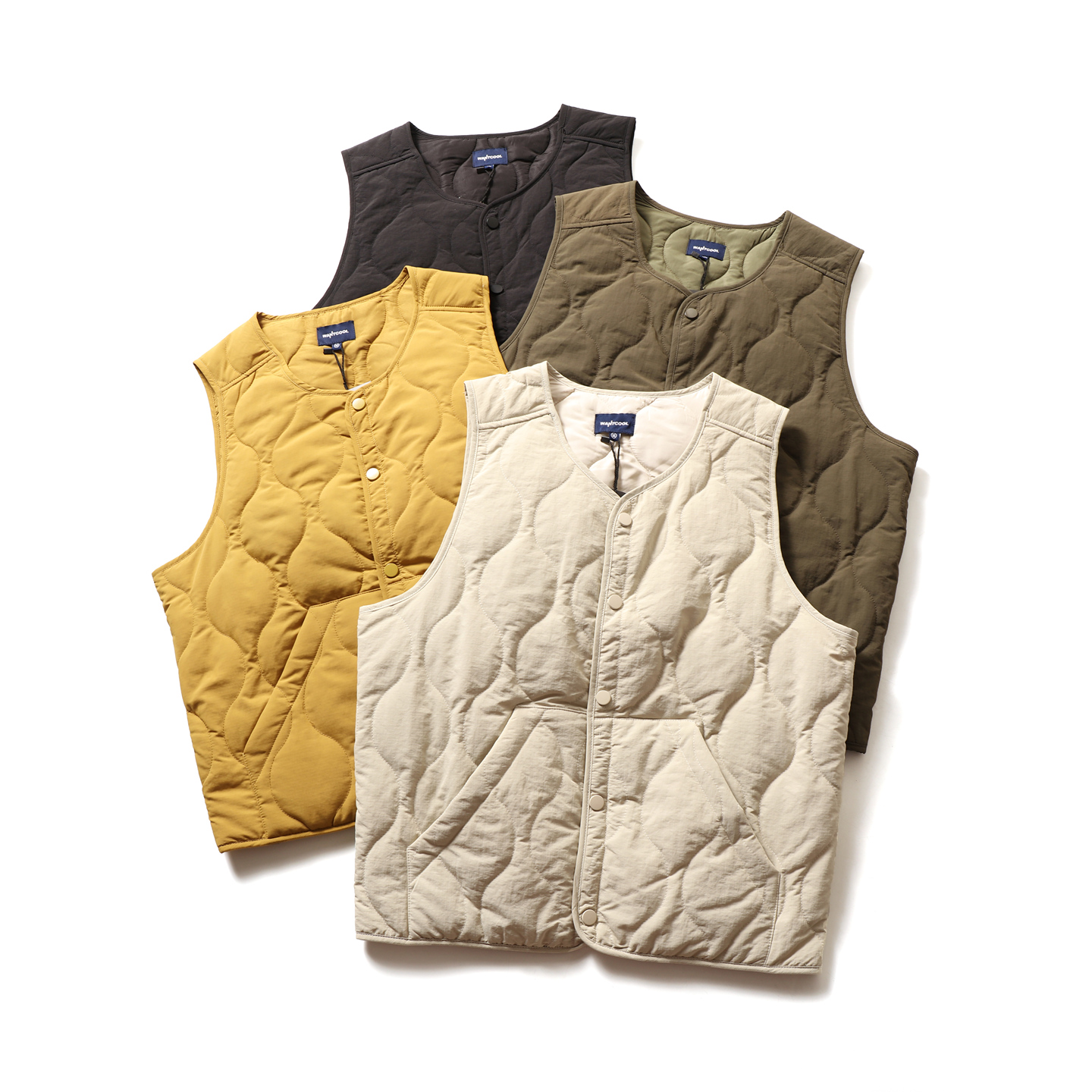 轻量化葫芦型绗缝夹棉马甲