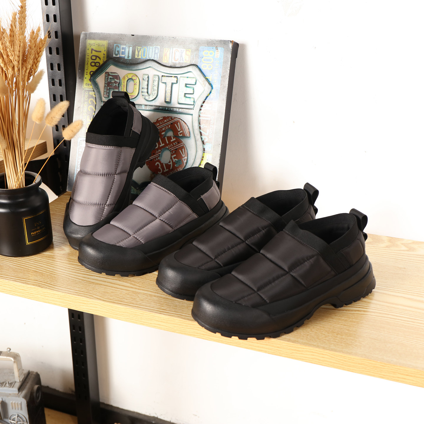 THE系轻便保暖防水减震棉鞋