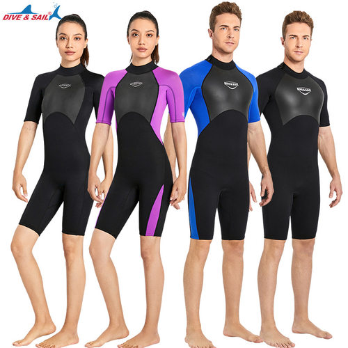 DIVE&SAIL潜水服保暖大码2MM冲浪