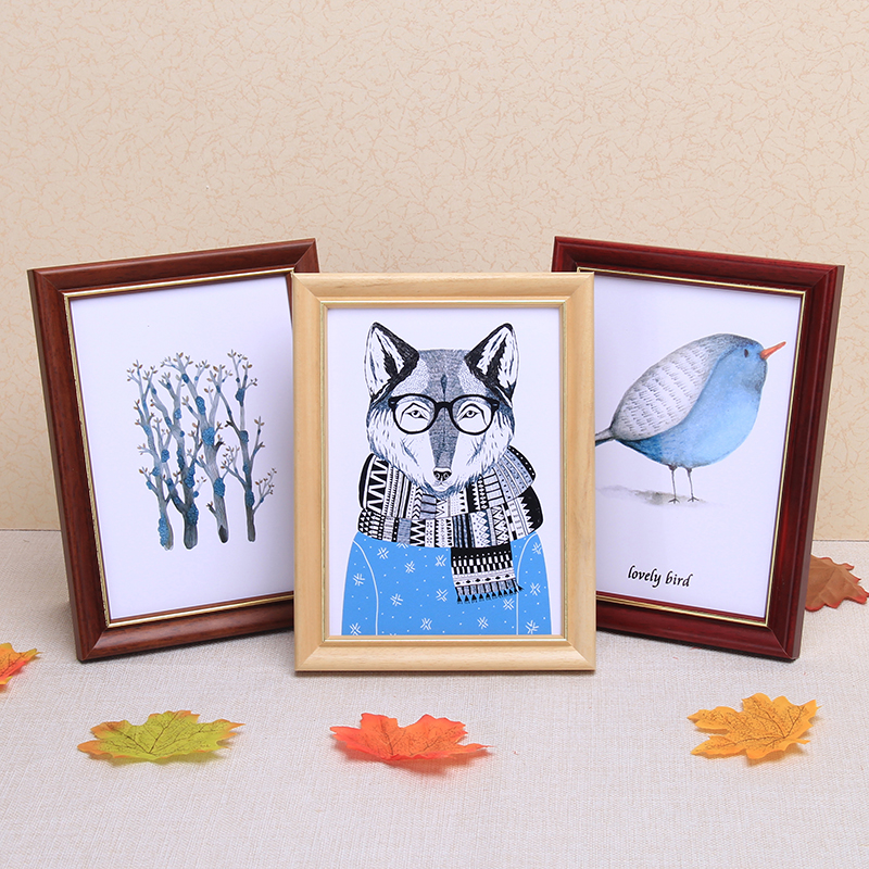 实木家居5寸6寸7寸8寸16寸装饰框