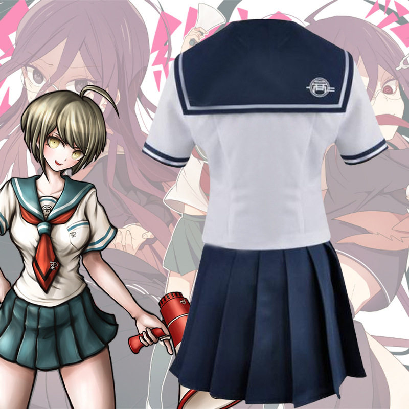 新弹丸论破cos服 苗木困jk制服cosplay 水手服连衣裙动漫扮演服装