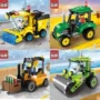 Khai sáng tương thích Lego lắp ráp khối xây dựng đồ chơi giáo dục trẻ em mô hình máy kéo quét xe nâng 1101-04 - Khác cửa hàng đồ chơi trẻ em