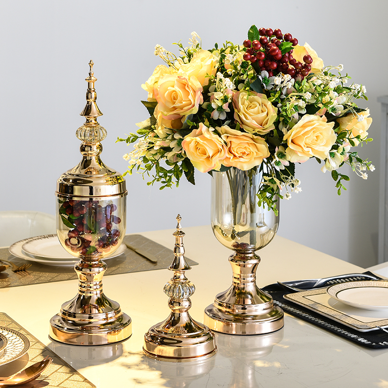 European style Modern minimalist ornament Glass vase Decoration transparent a living room household Dried flowers flower arrangement table a decorationin the Home accessories , Vase/Flower/Artificial flowers/Imitation jewelry , Flower/Vase , Vase  category - from Buy2taobao.com to provide professional Taobao agent buy service