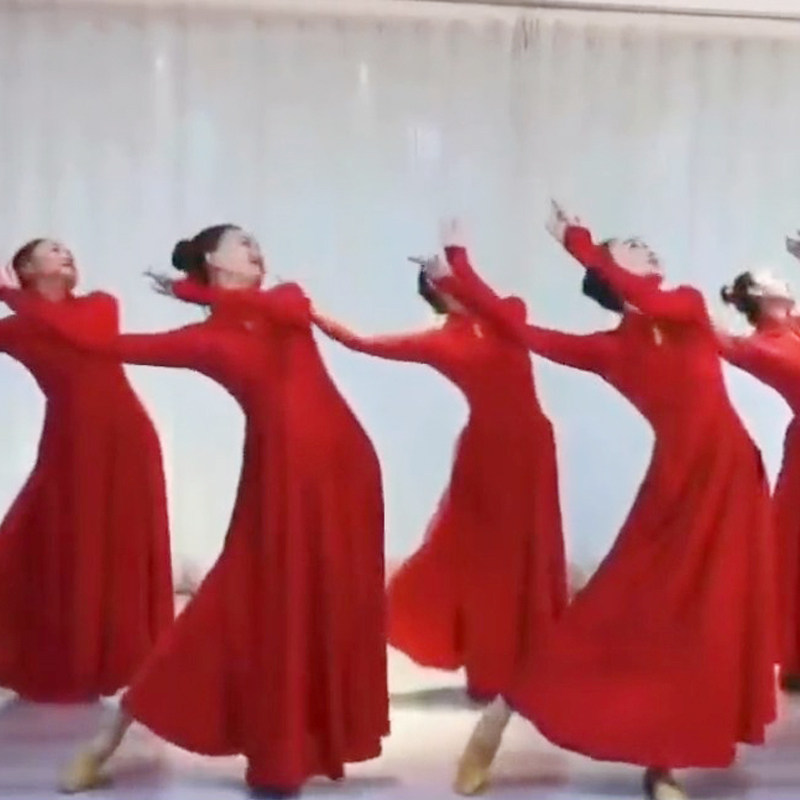 我爱你中国同款舞蹈服