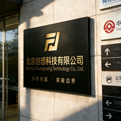 创意双层招牌高档公司企业门牌