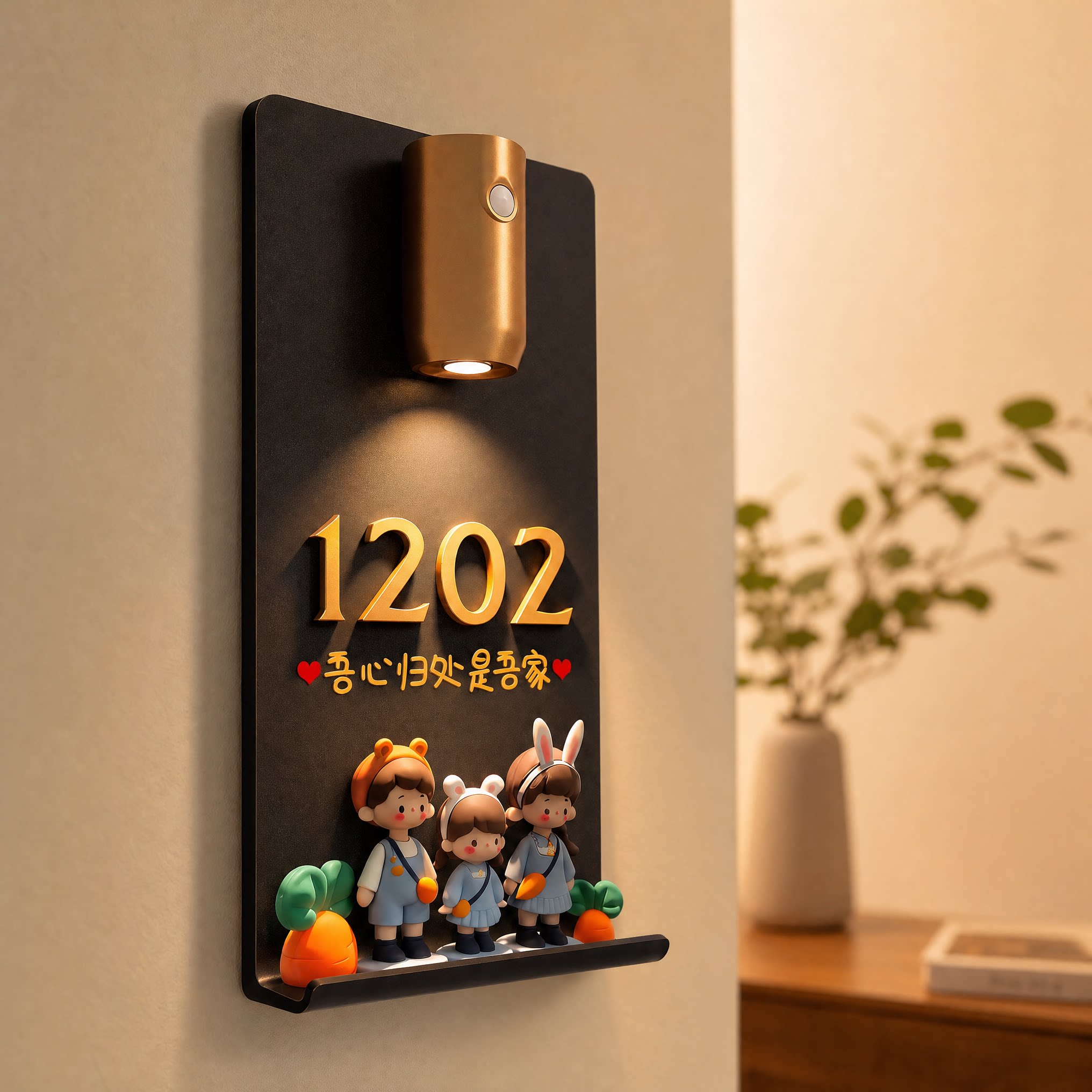 门牌号码牌家用定制高级2026新款图片