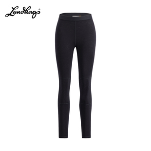 女士 舒适保暖吸湿排汗贴身长裤 Lundhags隆哈Gimmer Ws羊毛打底裤