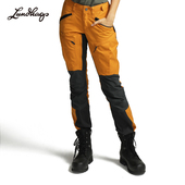 徒步露营攀岩女士登山裤 Lundhags隆哈MakkePro户外软壳裤 秋冬新款