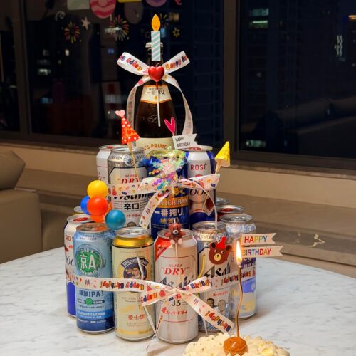 【生日女友力】啤酒蛋糕diy材料包手工礼物送男友生日惊喜情人节