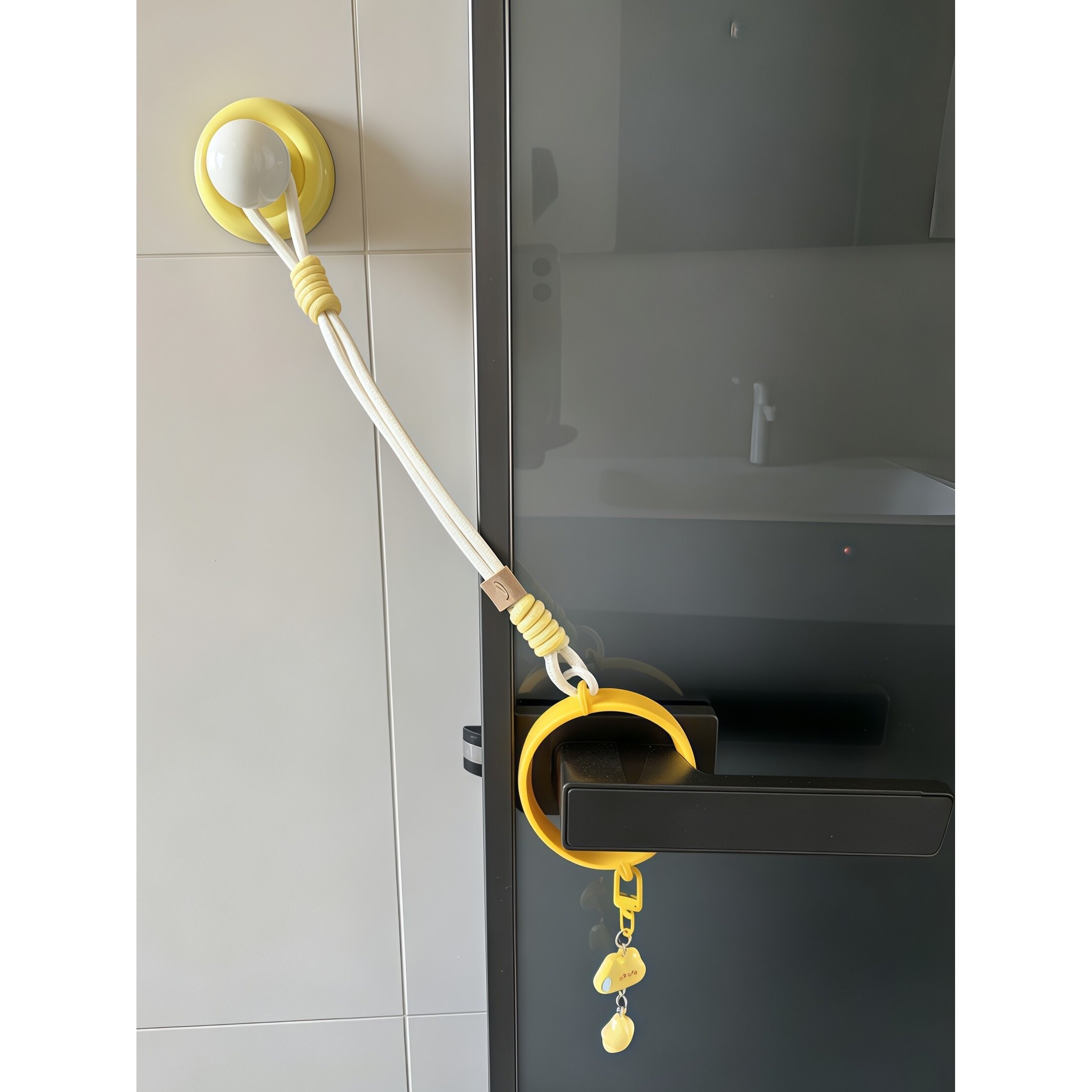 小物大作用！防关门神器固定器卫生间门吸防撞防夹手吸盘门阻防风