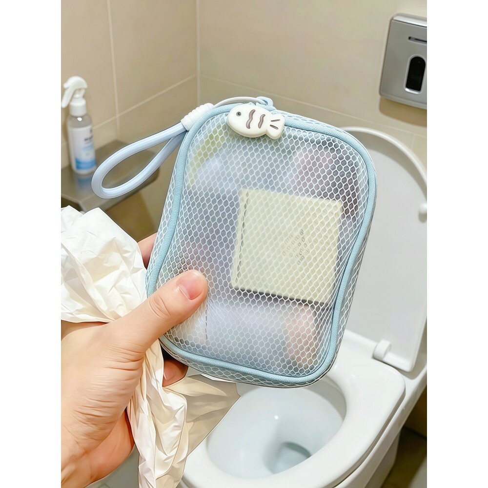 拉屎包收纳包化妆包旅行续命救急包外出便携女补妆包杂物包应急包