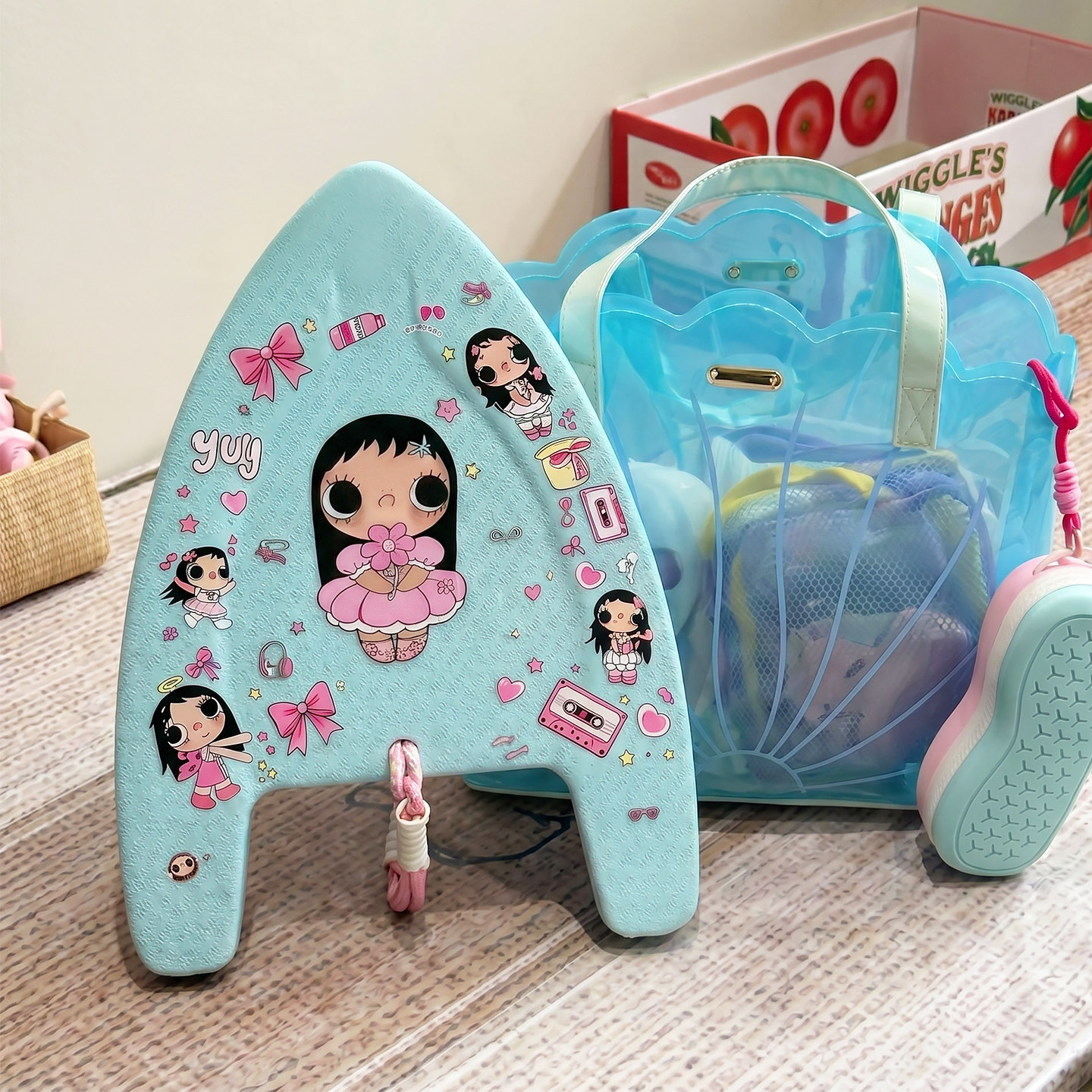 游泳浮板专用成人儿童训练背漂辅助三角打水板游泳漂浮板辅助装备