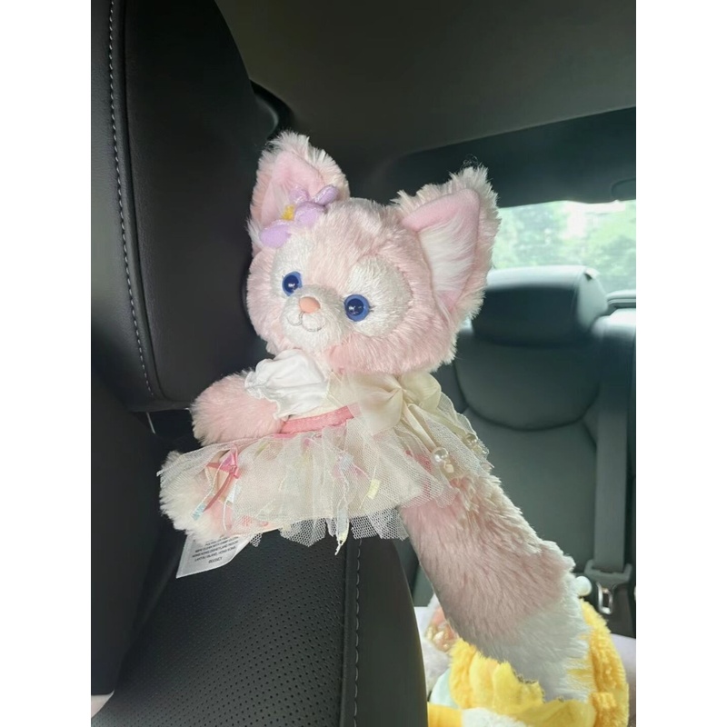 女神车饰品摆件玲娜贝儿玩偶汽车内装饰用品特斯拉车载娃可爱窗帘