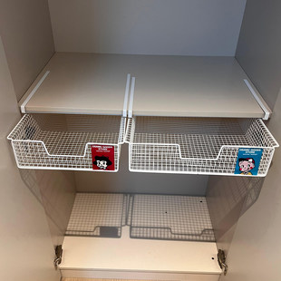 【新家的100个快递】内衣内裤袜子收纳盒衣柜下挂篮抽屉式免打孔