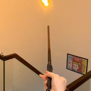 哈利波特魔杖可发光喷火新版喷火魔法棒送礼物生日玩具喷火法杖