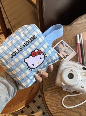 Kitty拍立得保护包女可爱富士mini12防摔相机包ccd便携收纳保护套