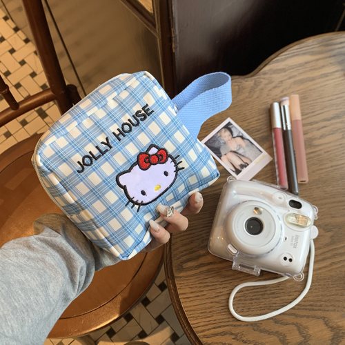 Kitty拍立得保护包女可爱富士mini12防摔相机包ccd便携收纳保护套