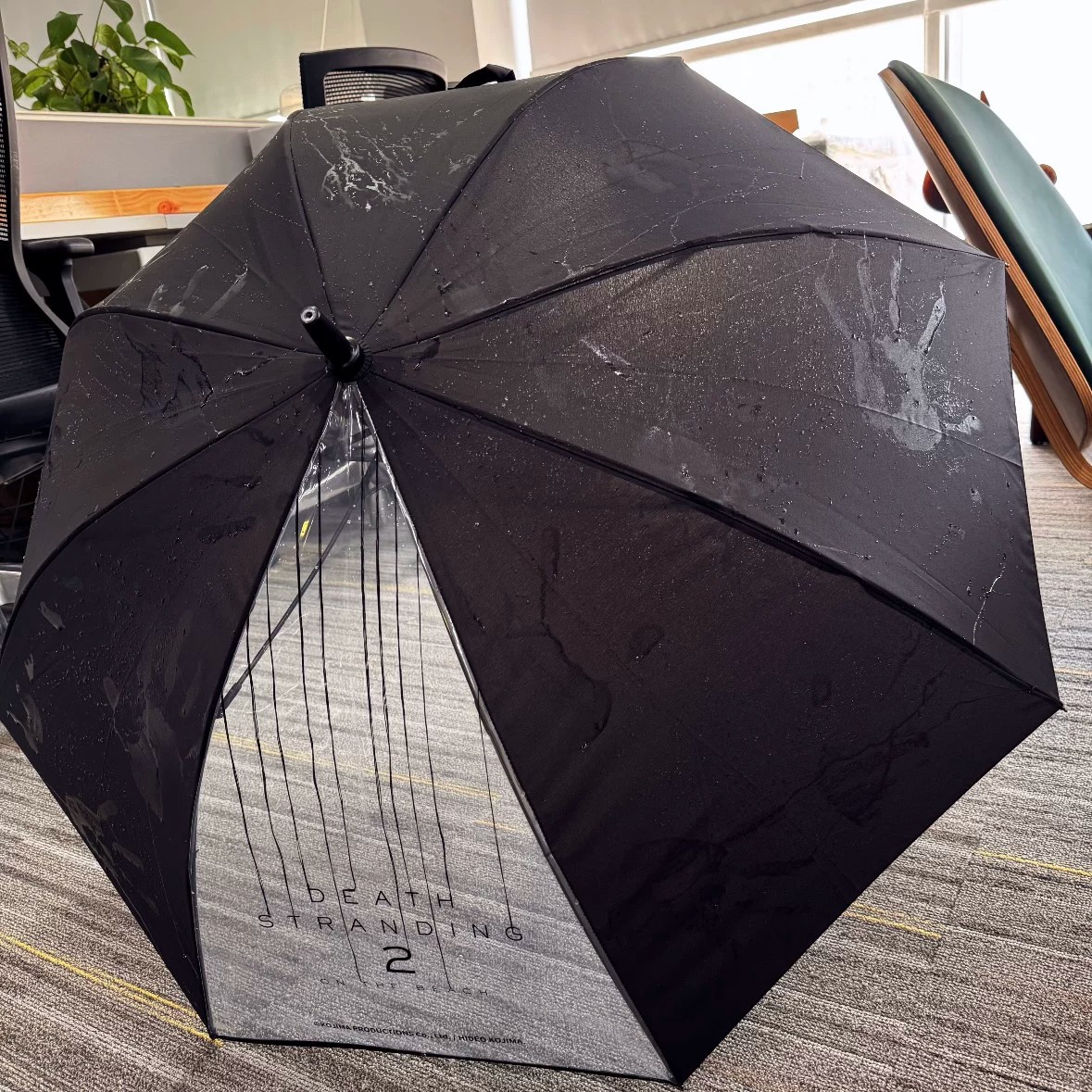 死亡搁浅限定周边雨伞创意透明拼接长柄伞晴雨两用伞粉丝收藏礼物