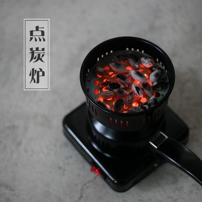 蝴點炭器橄榄炭點碳器水煙炭爐炭爐烏榄炭木炭核桃炭燃炭機燃炭爐在類目 餐飲具, 茶具, 茶道/零配中 - 來自Buy2taobao.com提供專業的淘寶代購服務