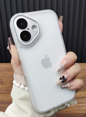 适用苹果17手机壳iPhone1516ProMax合金玻璃镜头膜14Plus透明超薄13防摔硅胶12新款全包11保护套新款C73