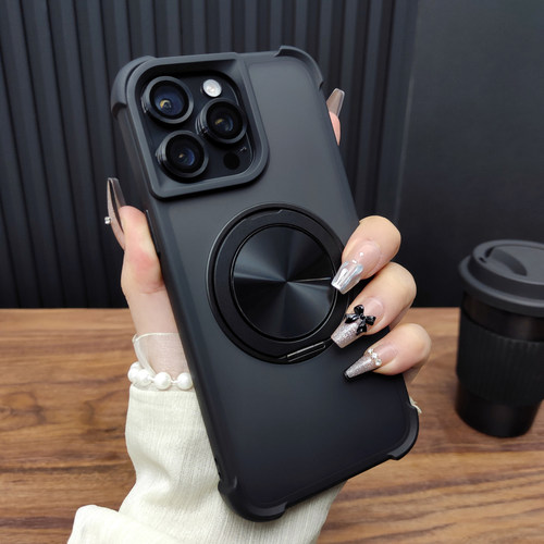 苹果17磁吸旋转支架手机壳