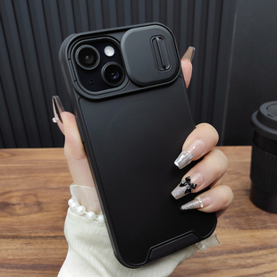 适用苹果17手机壳iPhone16ProMax滑盖15镜头哦14Plus气囊防摔13磁吸充电12硅胶新款全包11保护套时尚C46