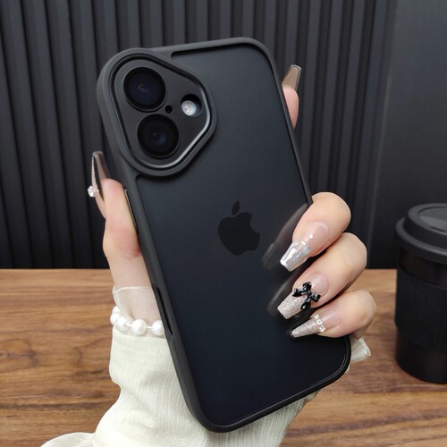 适用苹果17ProMax手机壳iPhone15合金玻璃镜头膜14Plus透明超薄13防摔硅胶12新款16全包11保护套个性C73 - 封面