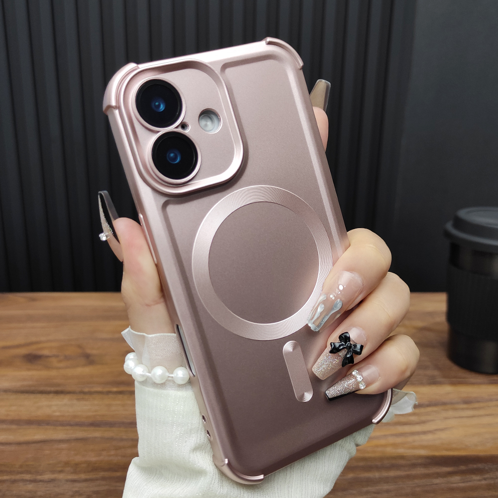 苹果17磁吸气囊防摔手机壳